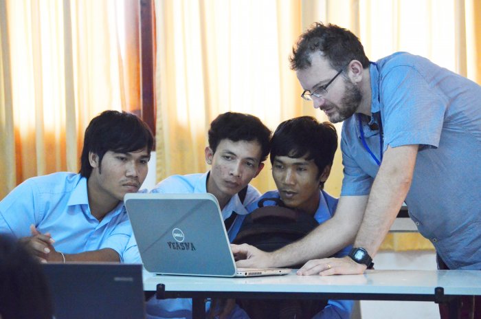 Kai Hendry FOSSASIA 2014, Phnom Penh, Open Source Event in Asia