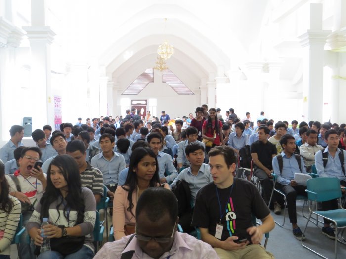 Norton University Open Source Community at FOSSASIA 2014, Phnom Penh Cambodia